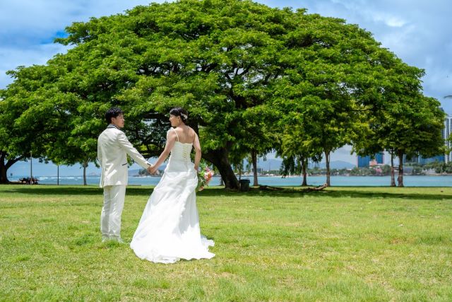 マジックアイランド ビーチ＆パーク フォトウェディングプラン ※チップ込み