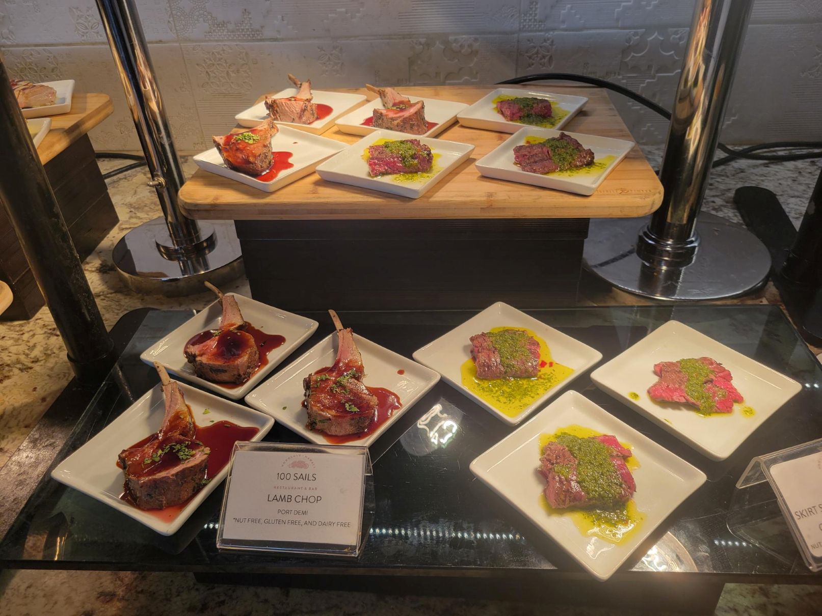 ワンハンドレッド セイルズ レストラン&バー シェフセレクションディナービュッフェ