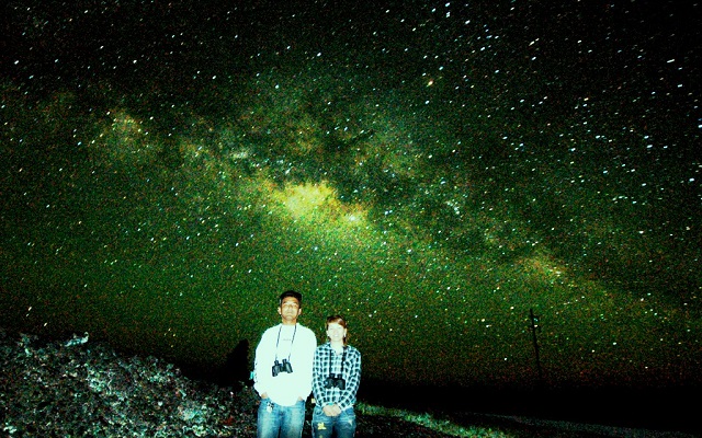 北回りで行くキラウェア火山・星空キラキラツアー