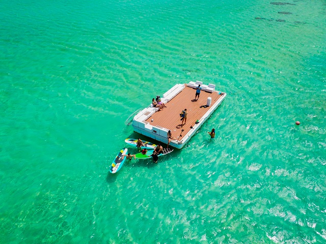 サンドバー・アドベンチャー　バナナボート＆バンパーチューブ付き