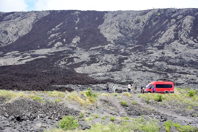 キラウエア火山とマウナケア山麓星のツアー