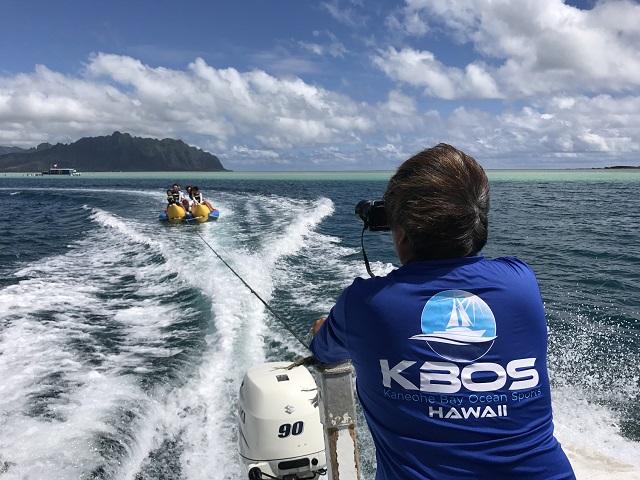 サンドバー・アドベンチャー　バナナボート＆バンパーチューブ付き