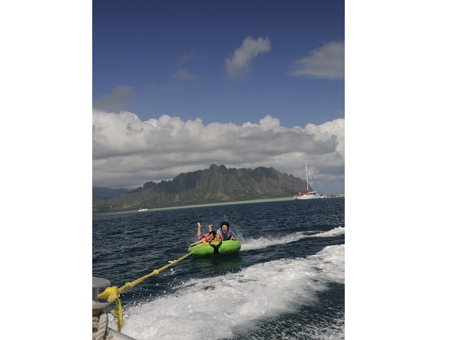 サンドバー・アドベンチャー　バナナボート＆バンパーチューブ付き