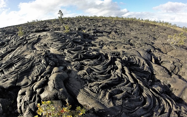 北回りで行くキラウェア火山・星空キラキラツアー