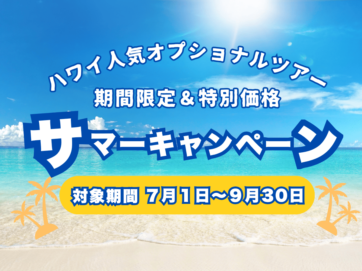 お得で安心なオプショナルツアーならJTBハワイ | JTBハワイ 